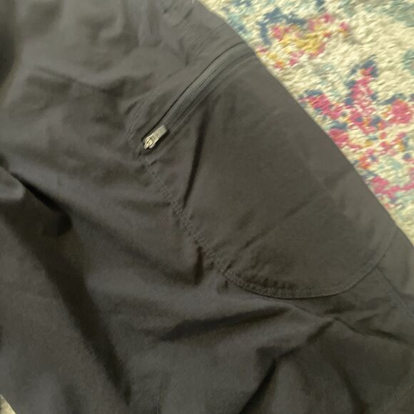 LL Bean Pants Womens 16 Petite Hiking Outdoor Athletic Utility Lightweight - Picture 7 of 8